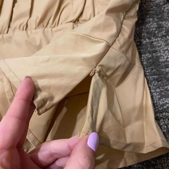 THE GOOD JANE Square Neck Ruched 3/4 Sleeve Top - Picture 5 of 9